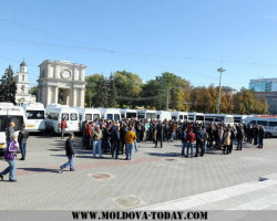 В Молдове на три дня будет «парализован» транспорт