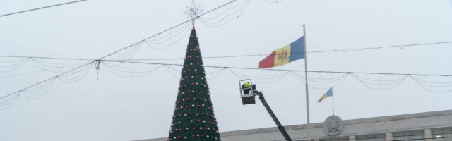 В новогодние праздники главную площадь Кишинева перекроют