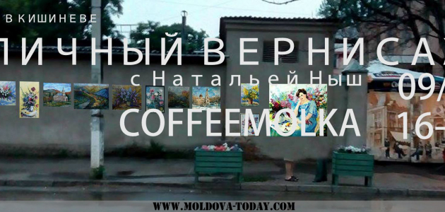 Открытие уличного вернисажа “Моя Молдова”