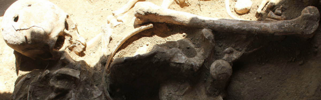 В Приднестровье археологи обнаружили погребение воина, жившего 4 тыс. лет назад