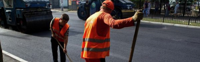 Как в Киеве ремонтируют дороги к Евровидению