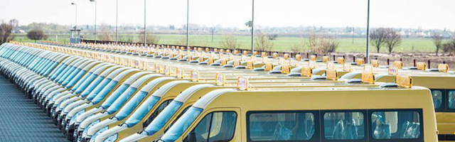 Румыния подарила Молдове 95 микроавтобусов