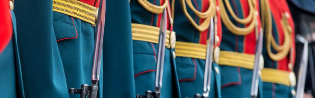 Рота почетного караула Национальной армии отмечает сегодня 25-летие