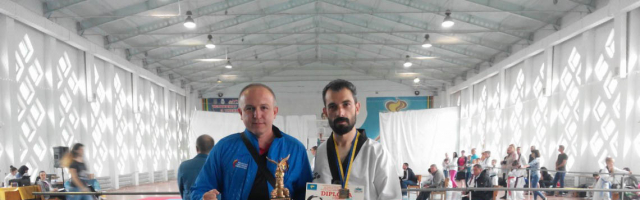 Petru Cataraga a luat locul întâi la Campionatului Ucrainei de Para-Taekwondo
