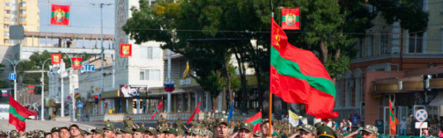 В Тирасполе прошла репетиция военного парада