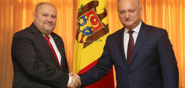 Игорь Додон провел прощальную встречу с послом Словакии в Молдове