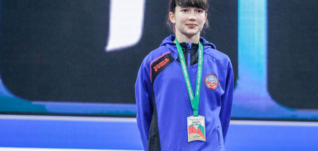 Polina Hurenko a cucerit bronzul la Mondialele de karate