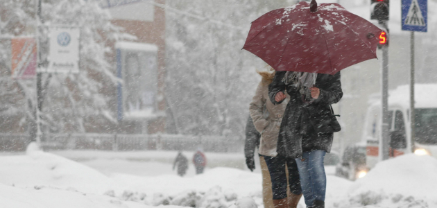 Pe tot teritoriul Moldovei este anunțat cod portocaliu de ninsori