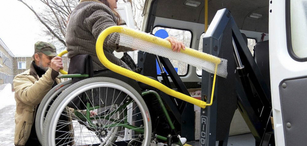 В столице нет такси, адаптированных для людей в инвалидных колясках