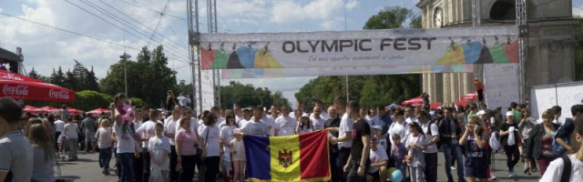 В центре Кишинева 19 мая пройдет Олимпийский фестиваль