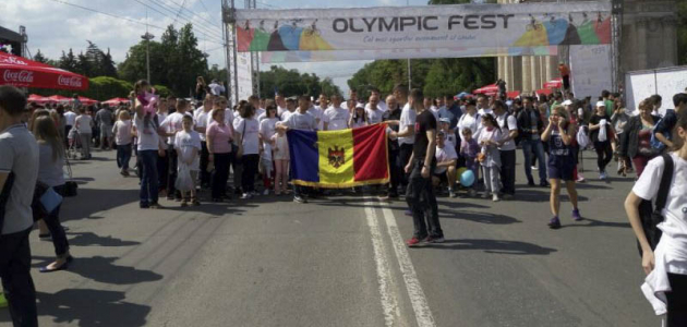 В центре Кишинева 19 мая пройдет Олимпийский фестиваль