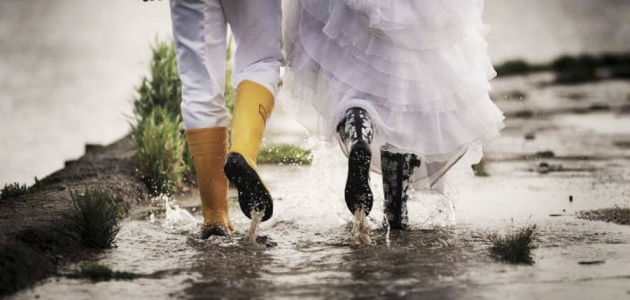 Свадьба вопреки стихийному бедствию