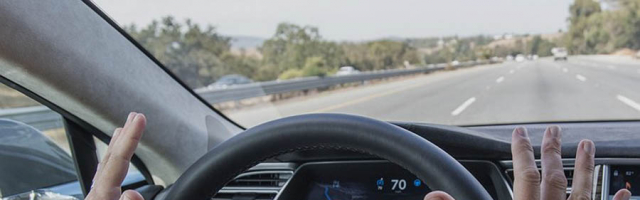 Угон Tesla Model S попал на видео