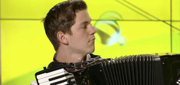 Молдавский парень победил на Чемпионате аккордеонистов