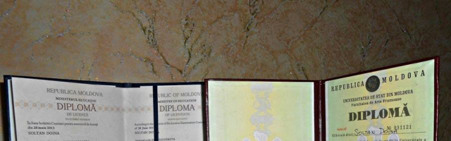 Дипломы Молдовы признают в Италии и в Белоруссии.