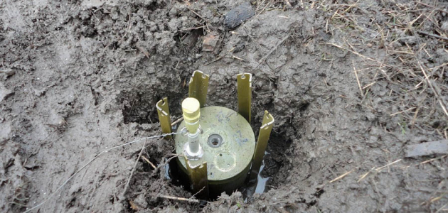 В Бельцах обнаружили мину, прямо на улице (фото)