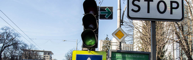 Внимание: на одной из улиц Кишинева не работает светофор!