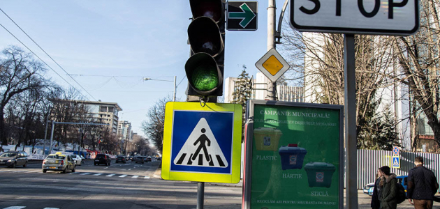 Внимание: на одной из улиц Кишинева не работает светофор!