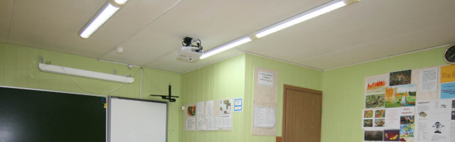 В школе в Бельцах обвалился потолок (ФОТО)