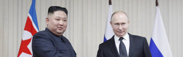 Путин встретился тет-а-тет с Ким Чен Ыном
