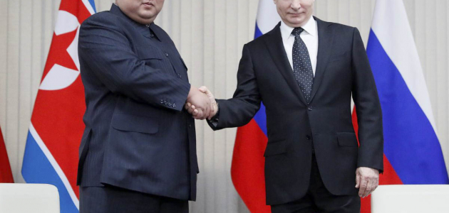 Путин встретился тет-а-тет с Ким Чен Ыном