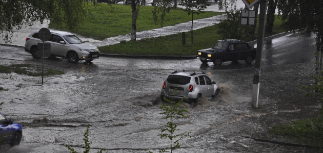 Ливни затопили Кишинев (ФОТО)