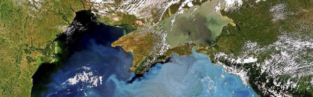 В Одессе Черное море стало Зеленым (ФОТО)