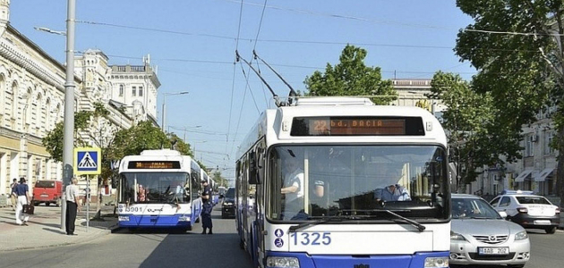 В Кишиневе изменятся 5 маршрутов транспорта