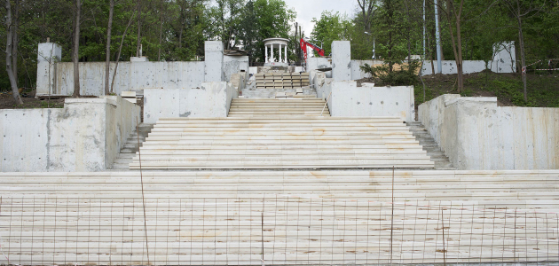 На лестнице в парке Valea Morilor не установят пандус
