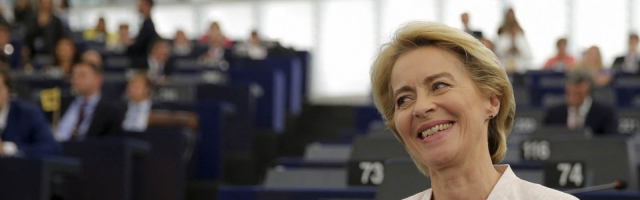 В Европарламенте новая глава Еврокомиссии
