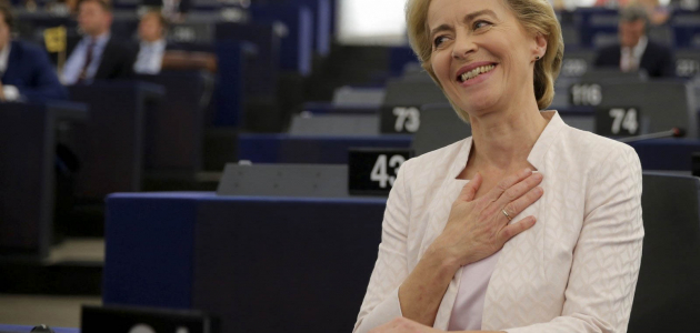 В Европарламенте новая глава Еврокомиссии