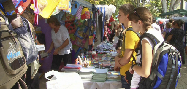 В центре Кишинева откроют школьную ярмарку