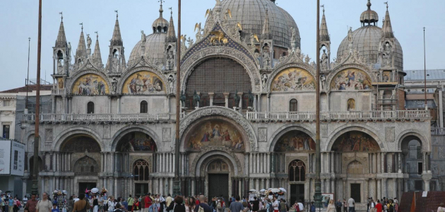 В Венеции от наводнения пострадал Собор Святого Марка