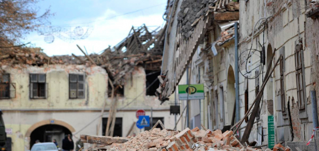 Хорватию третьи сутки подряд сотрясают землетрясения