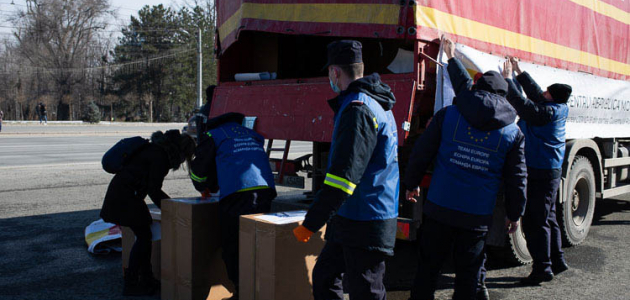 Гуманитарная помощь прибыла в Кишинёв