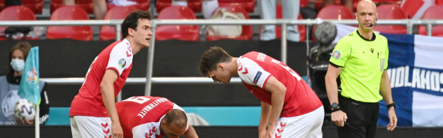 Во время матча на Евро-2020 у игрока сборной Дании остановилось сердце