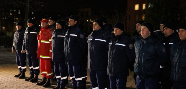 Молдавские спасатели спешат на помощь