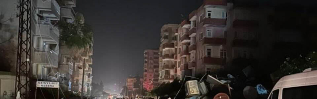 Землетрясение магнитудой 7,8 произошло на юге Турции
