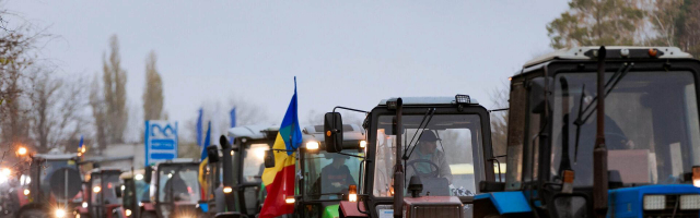 Фермеры в Молдове готовы заблокировать порт Джурджелешты