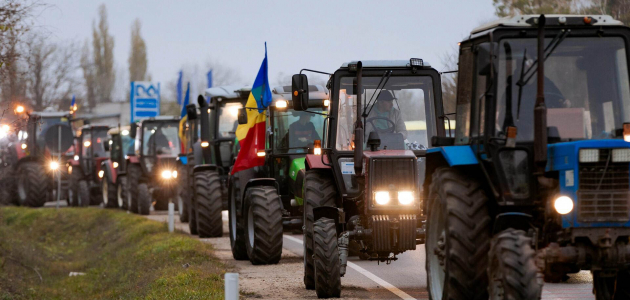Фермеры в Молдове готовы заблокировать порт Джурджелешты