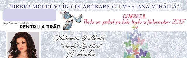 Reda un zimbet pe fata fluturasilor 2013