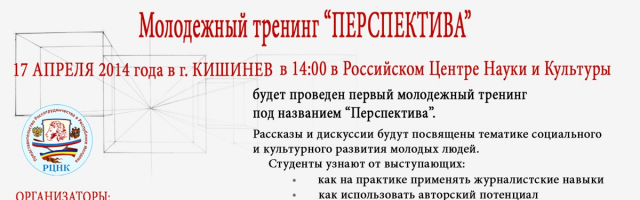 Треннинг “Перспектива”