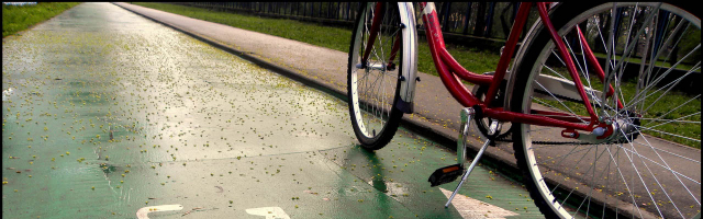 Marșul bicicliștilor privind necesitatea creării pistelor pentru bicicliști