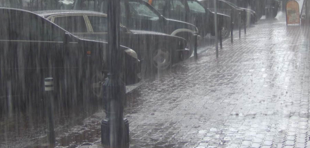 Ливень – не помеха «заботливому» автолюбителю