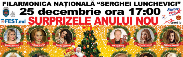 “Surprizele Anului Nou” – editia V in Moldova!