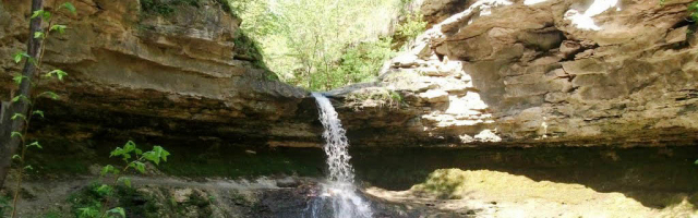 Водопад Сахарна возродился