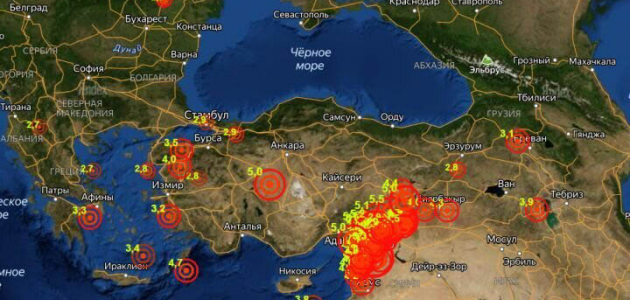 Зону Вранча снова ночью потрясло