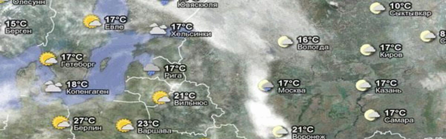 Прогноз синоптиков на первую неделю июня